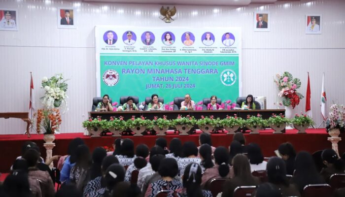 Konven Pelayan Khusus Wanita Sinode GMIM 2024 Sukses Digelar di Minahasa Tenggara