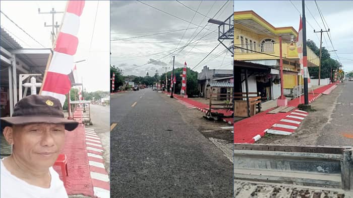 Antusiasme Pemdes dan Warga Minanga Timur Sambut HUT RI ke-79