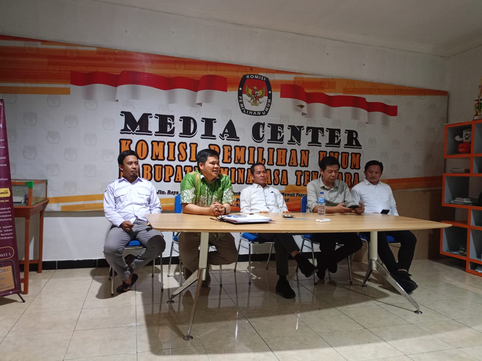 KPU Mitra Gelar Simulasi dan Media Gathering Jelang Pendaftaran Calon Bupati dan Wakil Bupati