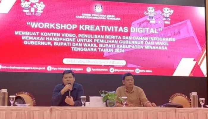 KPU Mitra Gelar Workshop Kreativitas Digital untuk Pilkada 2024