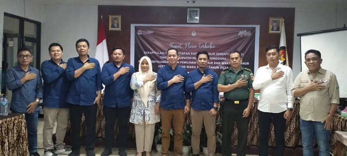 KPU Mitra Gelar Rapat Pleno Terbuka DPS untuk Pilkada Serentak 2024