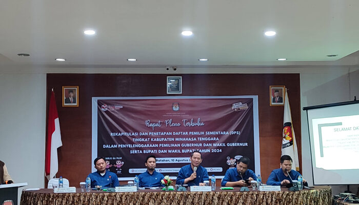KPU Mitra Gelar Rapat Pleno Terbuka Daftar Pemilih Sementara untuk Pilkada Serentak 2024