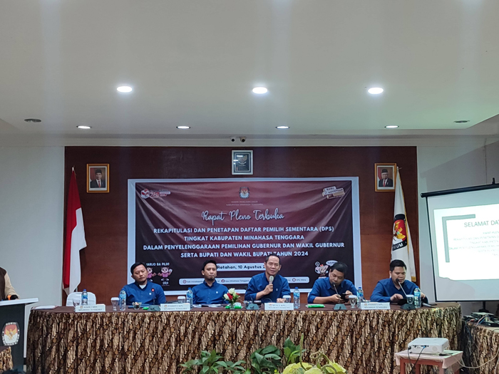 KPU Mitra Gelar Rapat Pleno Terbuka Daftar Pemilih Sementara untuk Pilkada Serentak 2024