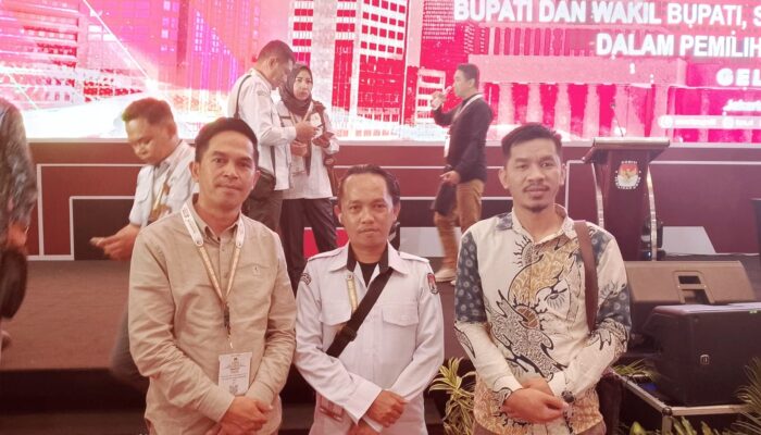 KPU Boltim Ikuti Rakornas Persiapan Pendaftaran Pencalonan Pemilihan Serentak 2024