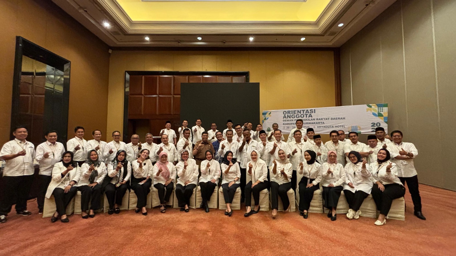 Anggota DPRD Purwakarta Priode 2024-2029 Mengikuti Orientasi Pendalaman Tugas