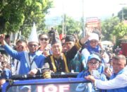 Oskar dan Argo Jadi Pasangan Pertama Daftar Pilkada Boltim 2024