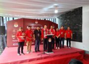 James Sumendap Antar Ronald Kandoli dan Fredy Tuda Daftar di KPU Mitra