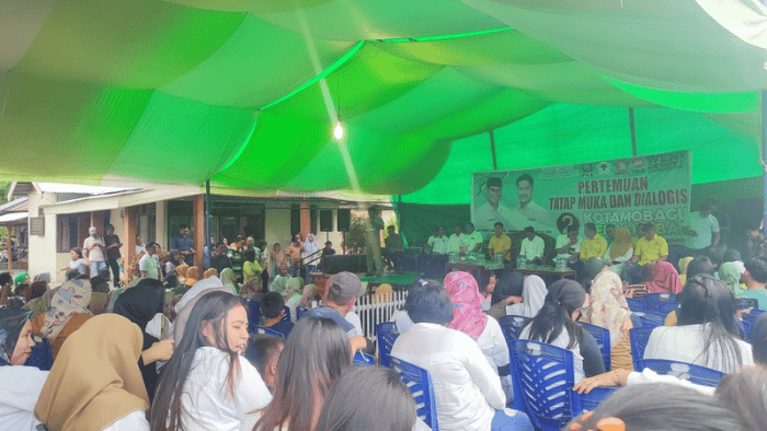 Kampanye Dialogis WG-RVM: Masyarakat Tabang Siap Dukung Paslon The Winner