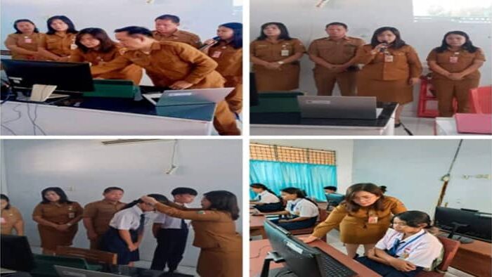 ANBK SMP di Minahasa Tenggara Dimulai, 1.186 Siswa Ikut Ujian Berbasis Komputer