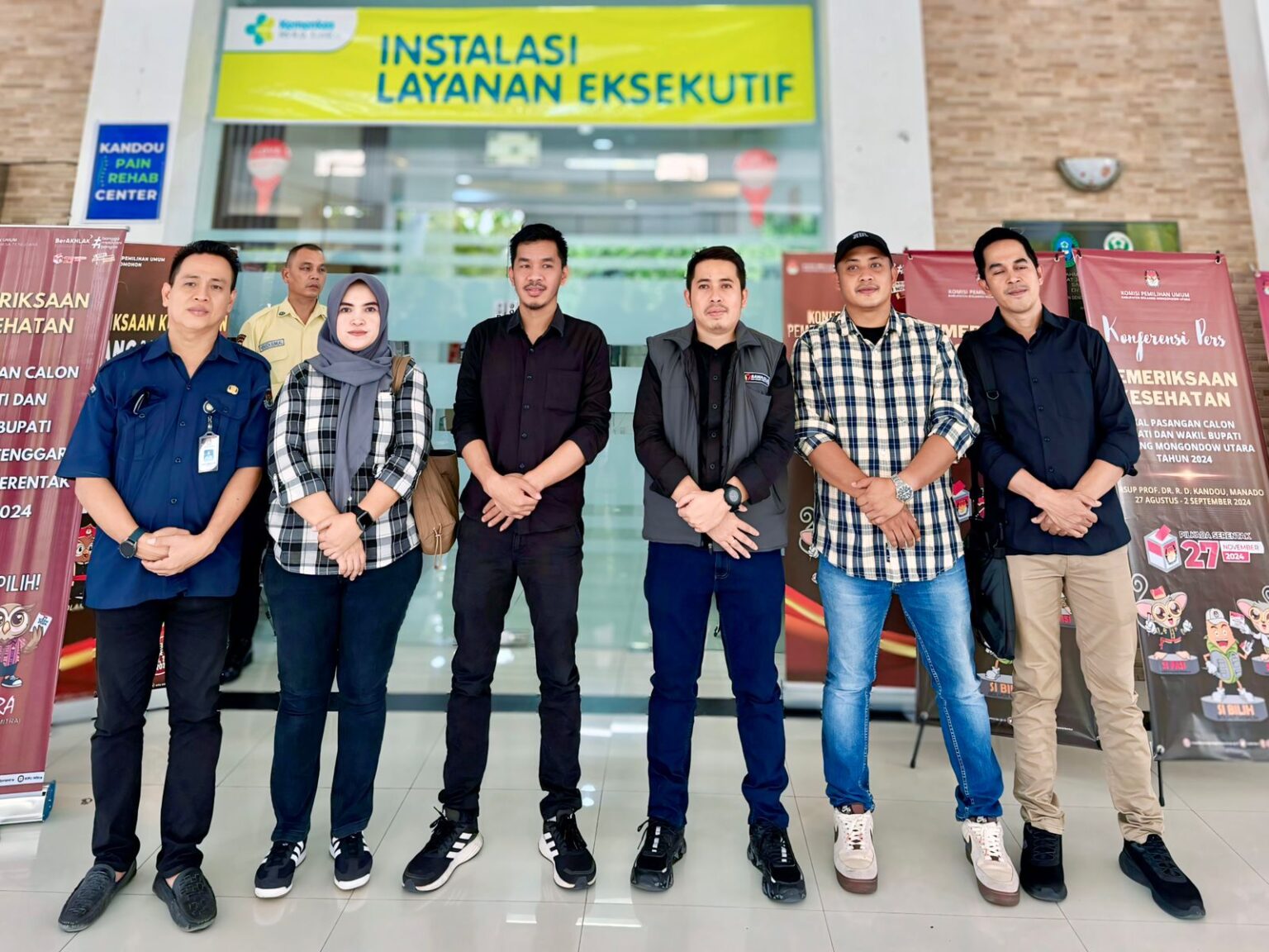 Pemeriksaan Kesehatan Calon Bupati Boltim 2024 Dimulai, KPU Pantau Langsung