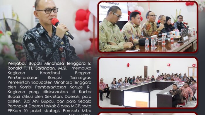 Pj Bupati Mitra Buka Koordinasi Program Terintegrasi Pemberantasan Korupsi