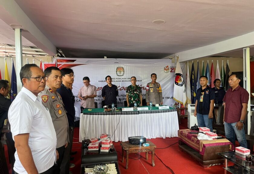 KPU Boltim Tetapkan 62.321 Daftar Pemilih Tetap Untuk Pilkada 2024