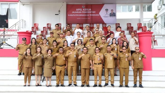 Pj Bupati Mitra Pimpin Apel Kerja Perdana, Tekankan Kekompakan dan Kebersihan Lingkungan