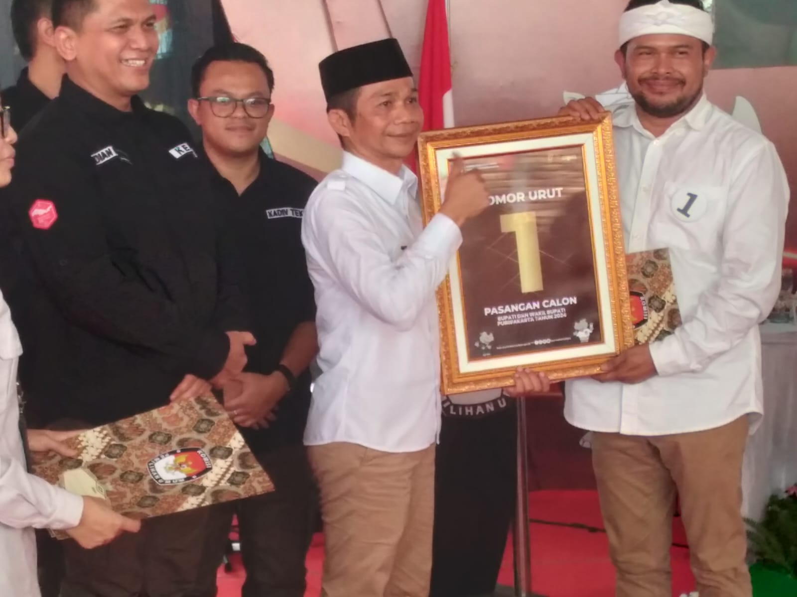 Paslon Saepul Bahri dan Abang Ijo Hapidin