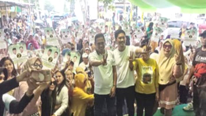 Antusiasme Warga Melonjak, Pasangan The Winner Makin Didepan