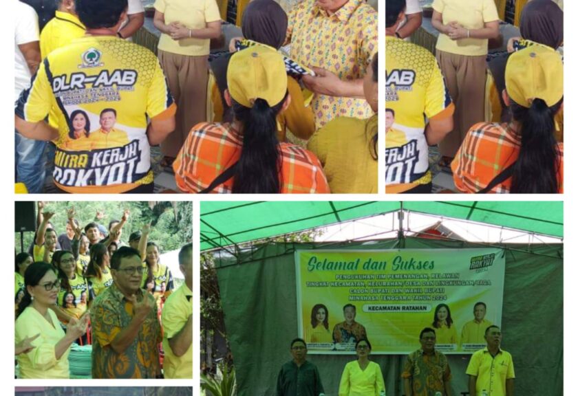 Pengukuhan Tim Pemenangan DLR-AAB: Komitmen untuk Kemenangan