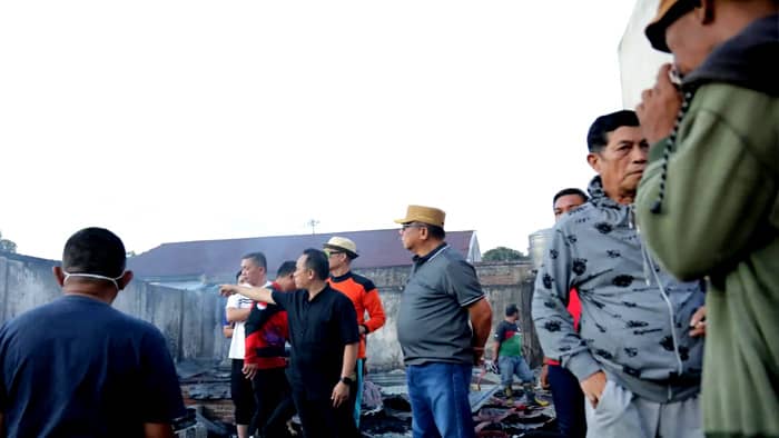 Penjabat Wali Kota Kotamobagu Tinjau Lokasi Kebakaran di Gogagoman, Jamin Bantuan untuk Korban