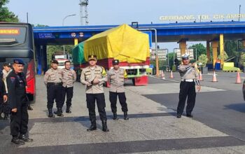 Polres Purwakarta Perketat Pengamanan di Perbatasan Jelang Pelantikan Presiden