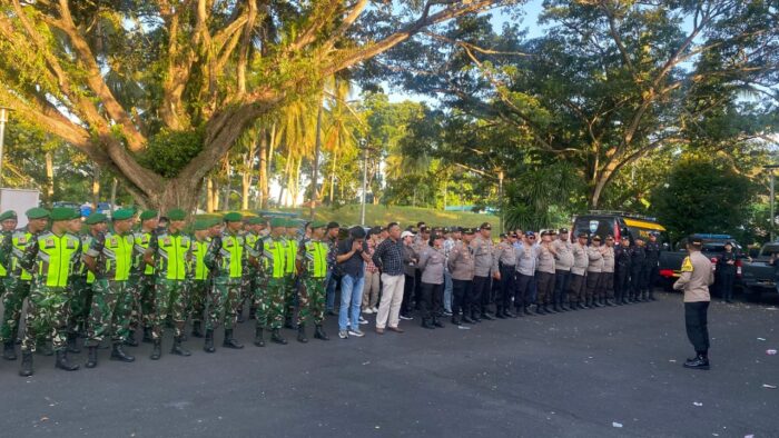 Kapolres Minsel Pimpin Pengamanan Debat Publik Paslon Bupati dan Wakil Bupati Pilkada 2024