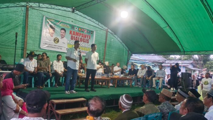 Ribuan Warga Hadiri Kampanye Dialogis Pasangan The Winner di Desa Bungko