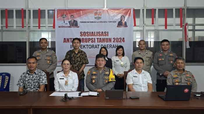Satgas Saber Pungli Mitra Intensifkan Sosialisasi Antikorupsi di Inspektorat