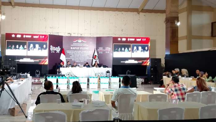 Gelar Pleno, KPU Mitra Tetapkan Hasil Pemilihan Bupati dan Wakil Bupati 2024