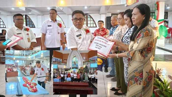 Pemkab Mitra Gelar Safari Natal, Momentum Tingkatkan Kebersamaan
