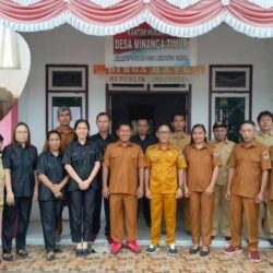 Pemdes Minanga Timur Sambut Natal dan Tahun Baru 2025 dengan Penuh Damai