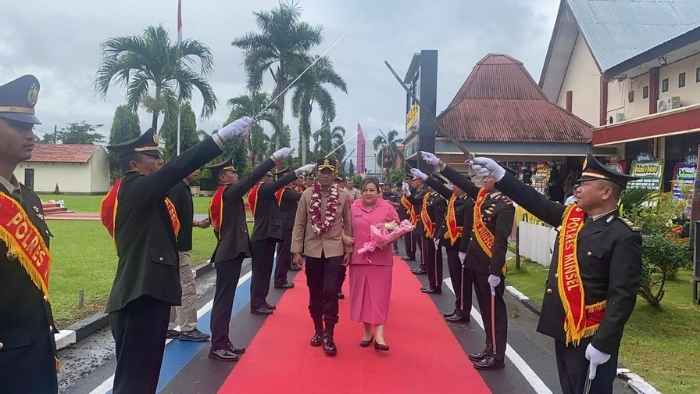 Pisah Sambut Kapolres Minsel: AKBP Arianto Salkery Pamit, AKBP David Candra Babega Siap Melanjutkan Pengabdian