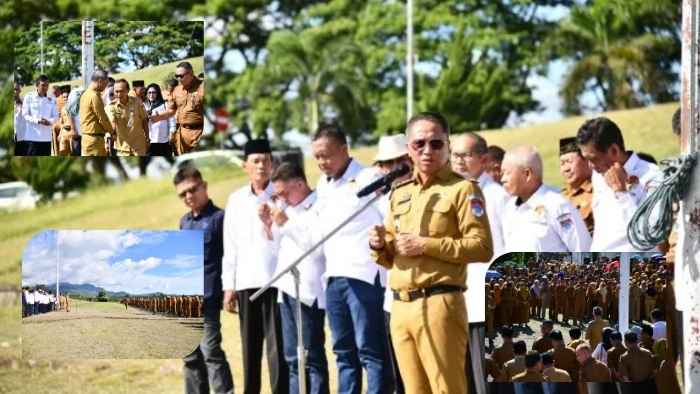 Bupati Sam Sachrul Mamonto Dorong ASN Tingkatkan Kinerja di Apel Perdana 2025
