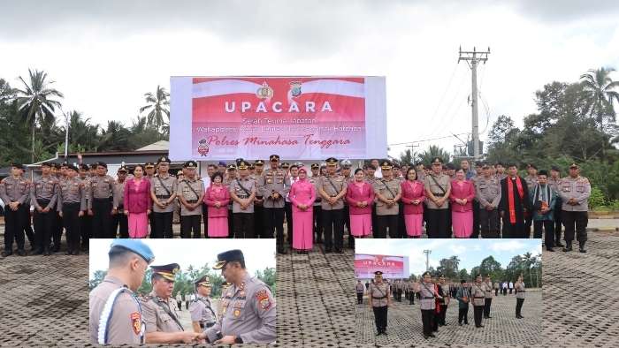 Kapolres Mitra Pimpin Sertijab, Ingatkan Perwira Baru untuk Kenali Masyarakat Setempat