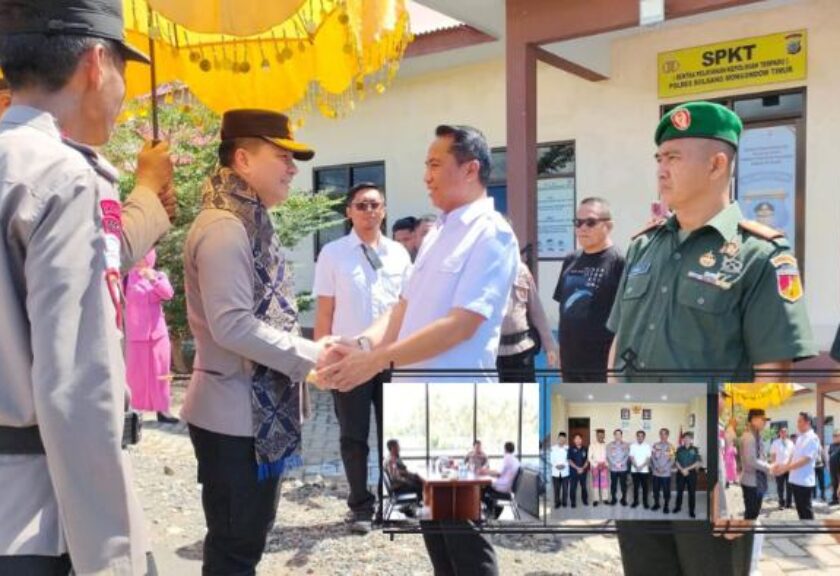 Bupati Boltim Sambut Kapolda Sulut Dalam Kunjungan Resmi ke Polres Boltim