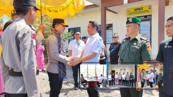 Bupati Boltim Sambut Kapolda Sulut Dalam Kunjungan Resmi ke Polres Boltim