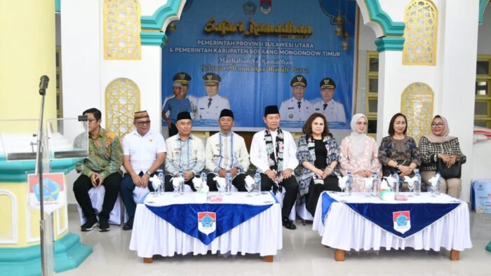 Bupati Boltim Sambut Wakil Gubernur Sulut dalam Safari Ramadhan
