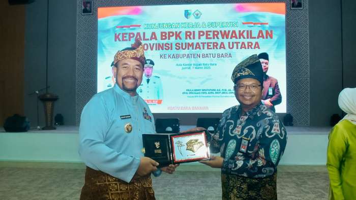 Bupati Batu Bara Terima Kunker BPK RI Provinsi Sumut