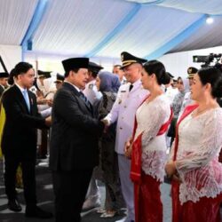 Bupati Mitra Ronald Kandoli Pimpin Apel Perdana Pasca Pelantikan