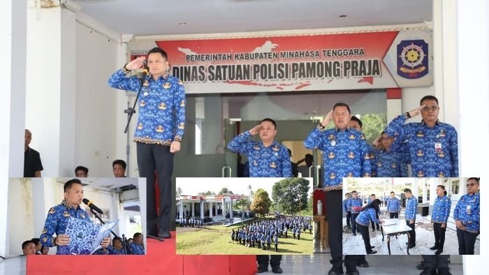 Pimpin Apel Korpri, Bupati Mitra Ronald Kandoli Tekankan Disiplin ASN