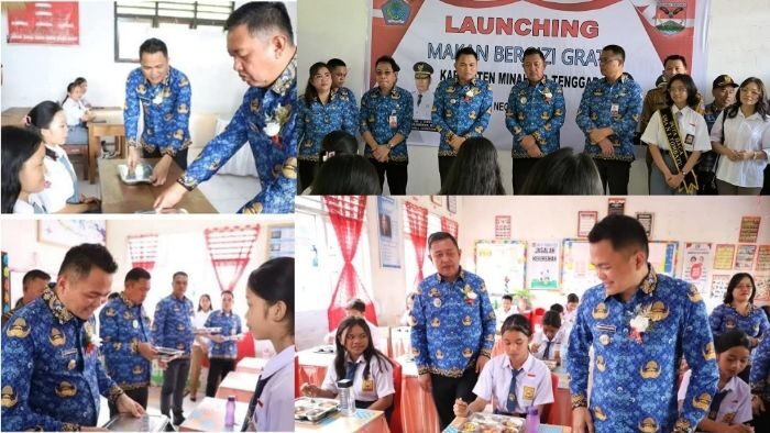 Bupati Ronald Kandoli Dukung Penuh Program Makanan Bergizi Gratis Presiden Prabowo