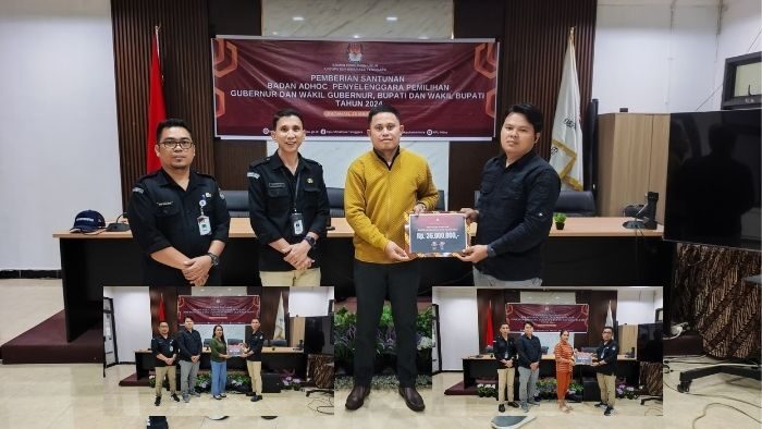 Dedikasi dan Pengorbanan, KPU Mitra Santuni Anggota Badan Adhoc Pilkada 2024