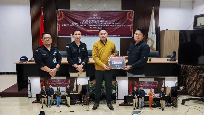 Dedikasi dan Pengorbanan, KPU Mitra Santuni Anggota Badan Adhoc Pilkada 2024