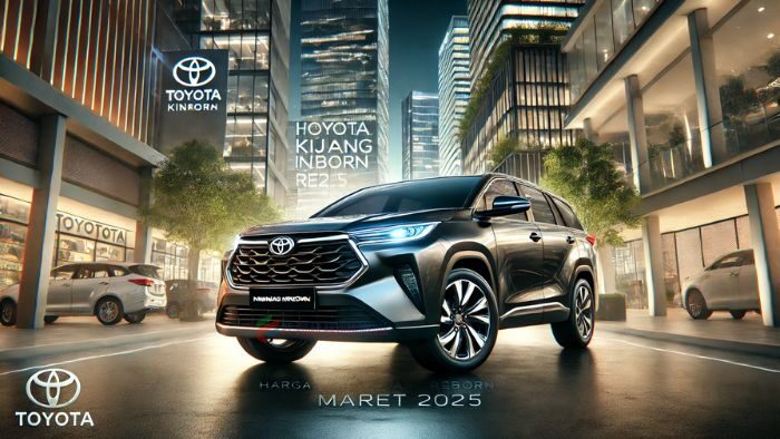 Harga Terbaru Toyota Kijang Innova Reborn di Bulan Maret 2025