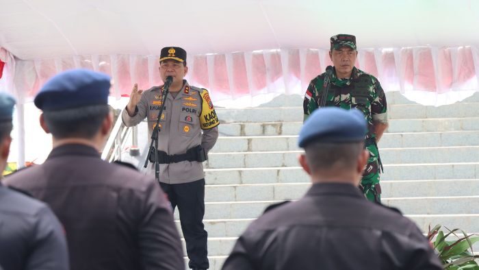 Kapolda Sulut Ajak Masyarakat Minahasa Tenggara Jaga Keamanan Pasca Insiden