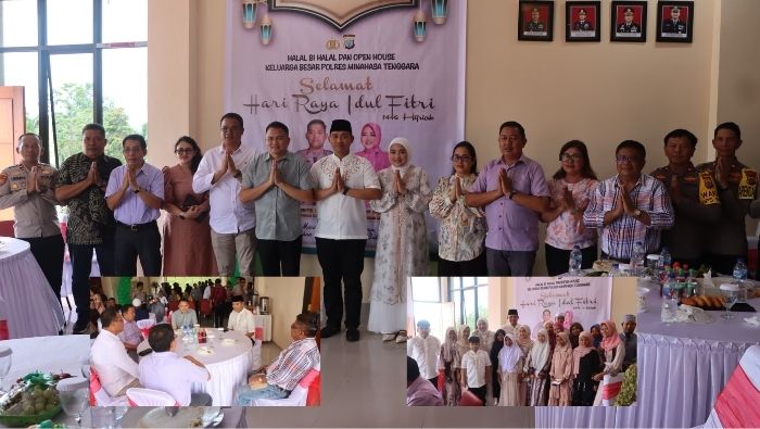 Kapolres Mitra Gelar Halal Bi Halal, Pererat Silaturahmi dengan Pemkab dan Masyarakat