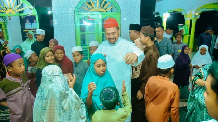 Perdana Safari Ramadhan, Bupati Baharuddin Siagian Ajak Masyarakat Perangi Narkoba