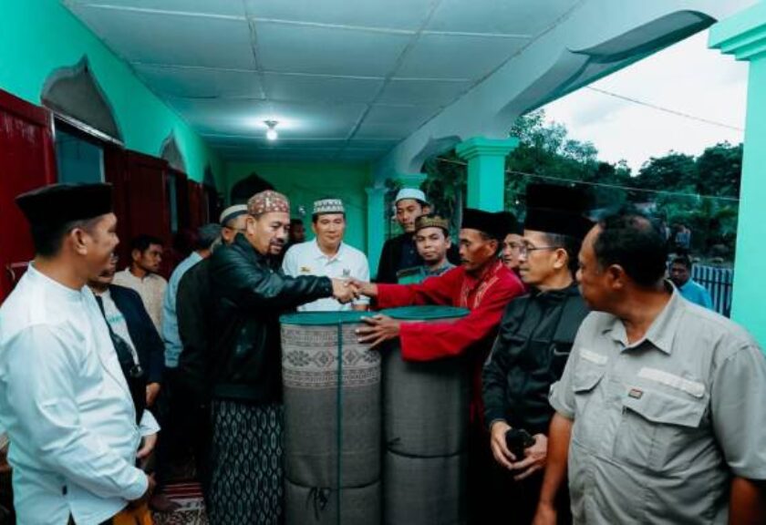 Pererat Silaturahmi Bupati Batu Bara Safari Ramadhan ke Desa Janji Martahan Samosir