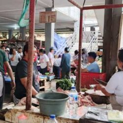 Polres Mitra Pantau Harga Bahan Pokok di Pasar Ratahan