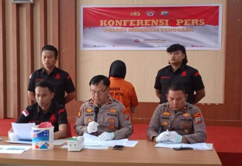 Polres Mitra Ungkap Pelaku Pembuangan Bayi di Tepi Pantai Desa Tumbak