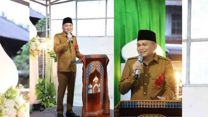 Safari Ramadhan Perdana Bupati Ronald Kandoli dan Wakil Bupati Fredy Tuda