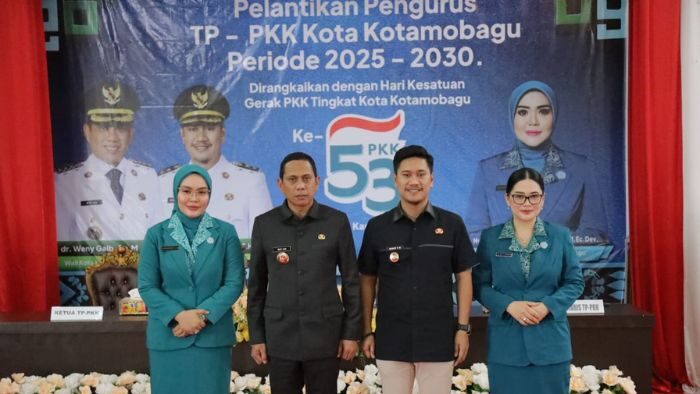 Wali Kota Kotamobagu Hadiri Pelantikan Pengurus TP PKK Periode 2025-2030