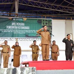 Wali Kota Kotamobagu Pimpin Apel Perdana, Fokus pada Pembangunan dan Kolaborasi